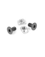 M-LOK Nuts Stainless (2 Pack) With Screws