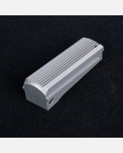 Mainspring Housing Flat Serrated Stainless Steel